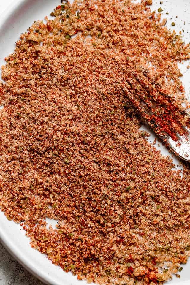 picture of homemade cajun seasoning