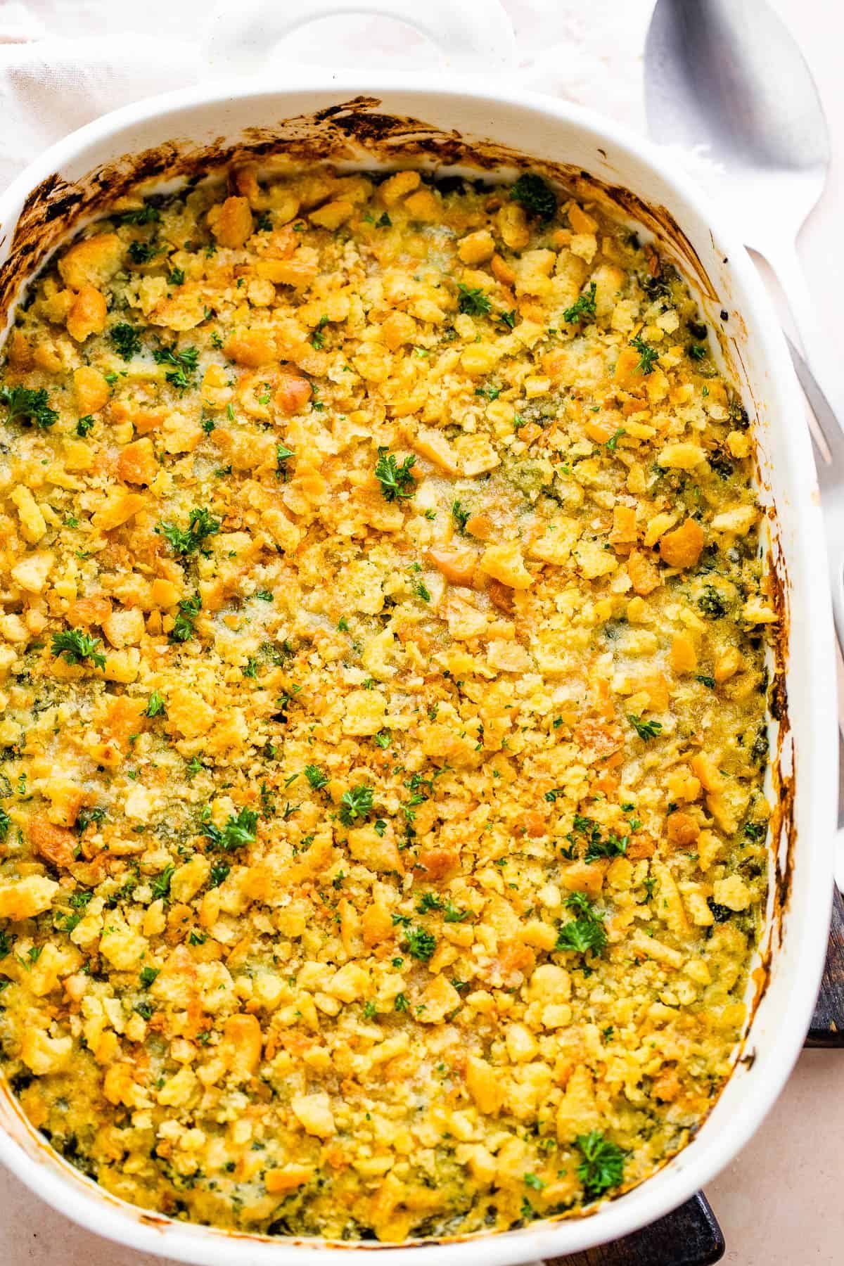 ritz cracker topped chicken casserole