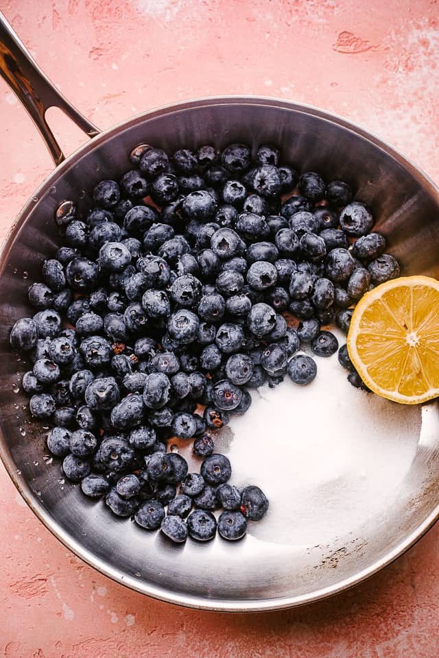 All the ingredients into the pan.