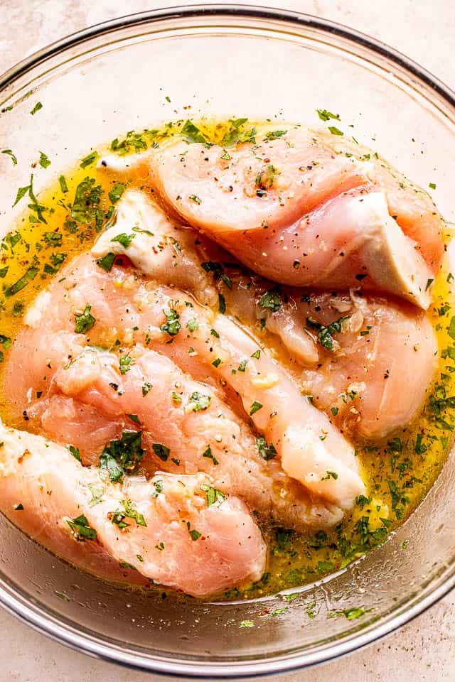 marinating chicken breasts in orange juice