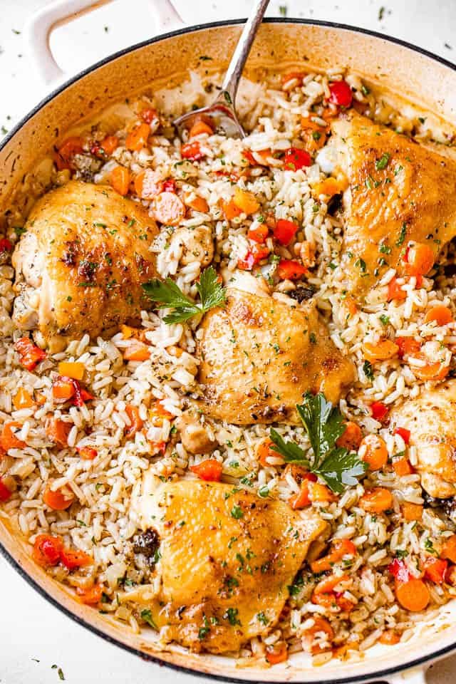 One Pot Chicken and Rice