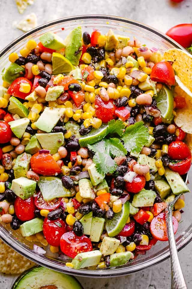 up close overhead shot of cowboy caviar