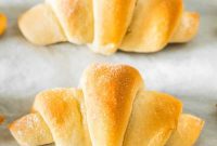 Buttery Homemade Crescent Rolls