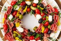 Holiday Grazing Wreath
