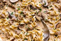 Weeknight Beef Stroganoff