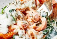 Creamy Florentine Salmon
