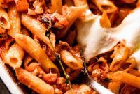 Velvet Penne Vodka Bake