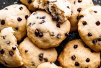 Golden Banana Chocolate Chip Cookies