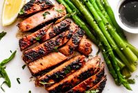 Smoky Balsamic Tuna Steaks