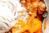 Effortless Homemade Peach Dump Cake