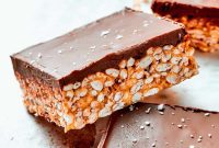 Chewy Peanut Butter Crunch Squares