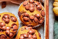 Ultimate Pumpkin Chocolate Chip Muffins