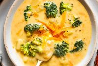 Creamy Broccoli Cheddar Soup