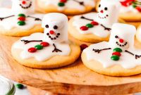 Snowman Meltdown Cookies