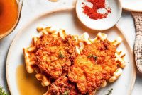 Crispy Chicken and Fluffy Waffles