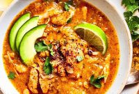 Fiery Chicken Broth