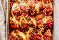 Classic Baked Stuffed Shells