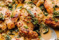 Velvet Spinach Chicken One-Pot Feast