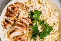 Creamy Chicken Fettuccine Alfredo