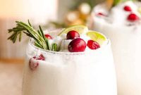 Frosty Festive Margaritas