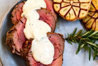 Prime Roasted Beef Tenderloin with Horseradish Sauce