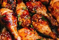 Sticky Asian Slow Cooker Drumsticks