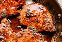 Golden Garlic Parmesan Pork Chops