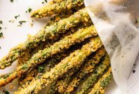 Crispy Parmesan Panko Asparagus Spears