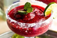 Blended Berry Margaritas