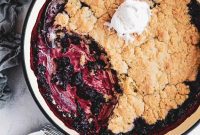 Berry Patch Rhubarb Cobbler