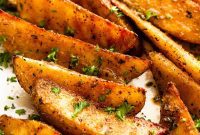 Smoky Grilled Potato Wedges