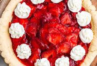 Sun-Kissed Strawberry Pie