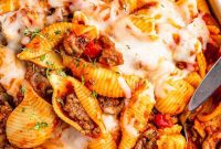 Hearty Instant Pot Beef and Shells