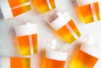 Vibrant Vodka Candy Corn Shooters