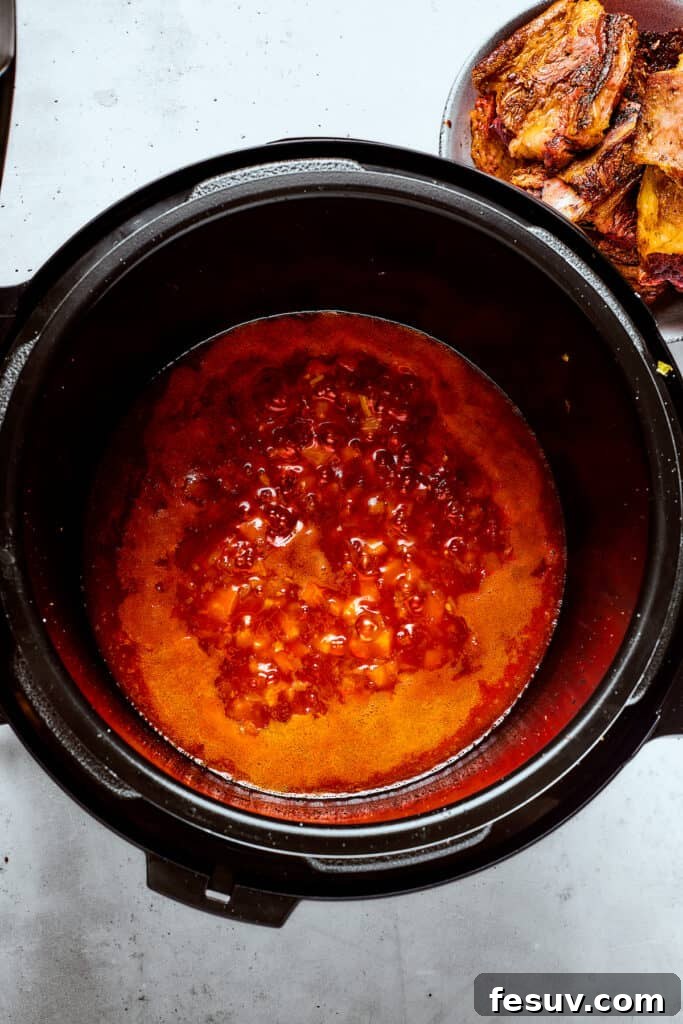Instant Pot Short Ribs with balsamic sauce are easy to make and so good. Using the Instant Pot gives you irresistibly tender short ribs. Rich, savory sauce simmering gently in the Instant Pot, releasing enticing aromas.