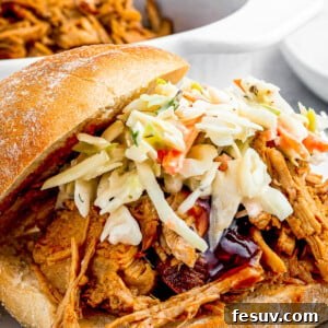 Pulled Pork with Coleslaw